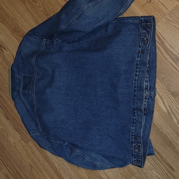 New Corduroy collared Levi's blue denim jacket sizes  XXL and XXXL - Picture 6 of 8